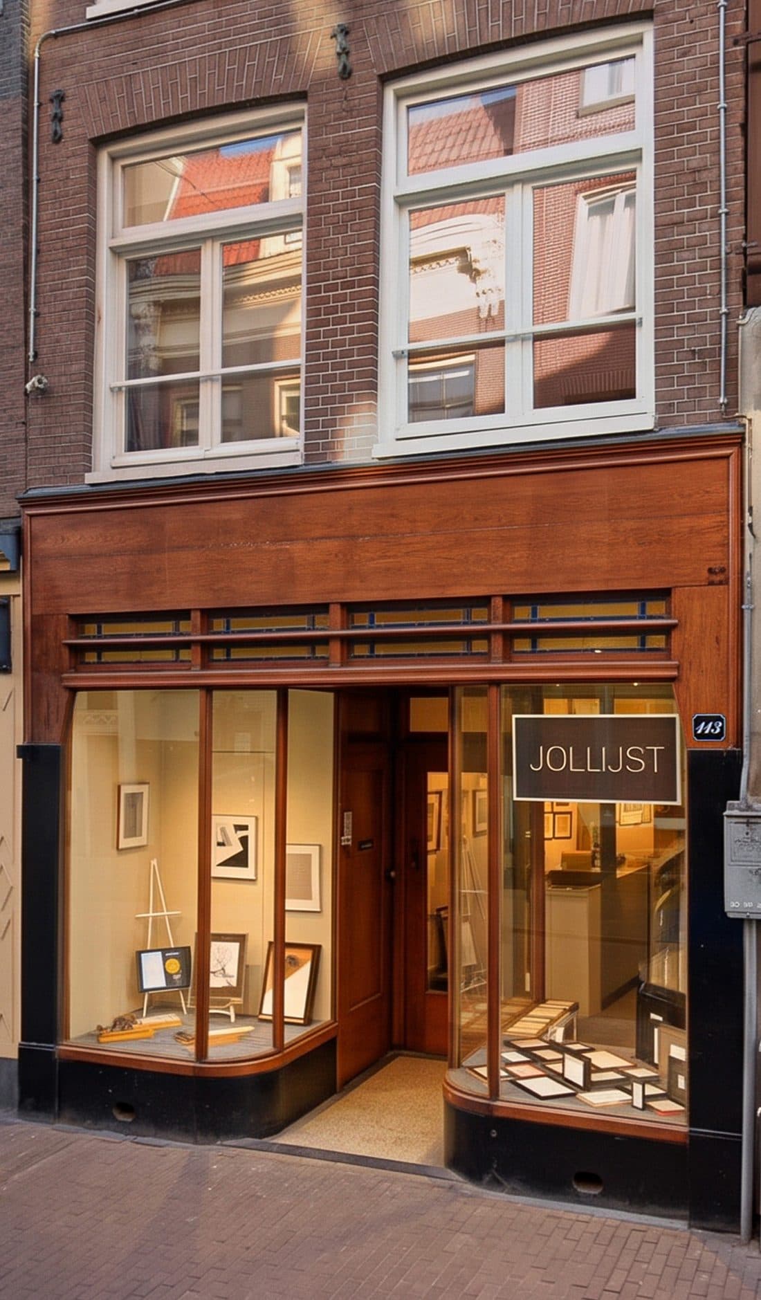 De winkel van Jollijst aan de Haarlemmerstraat 113 in Amsterdam